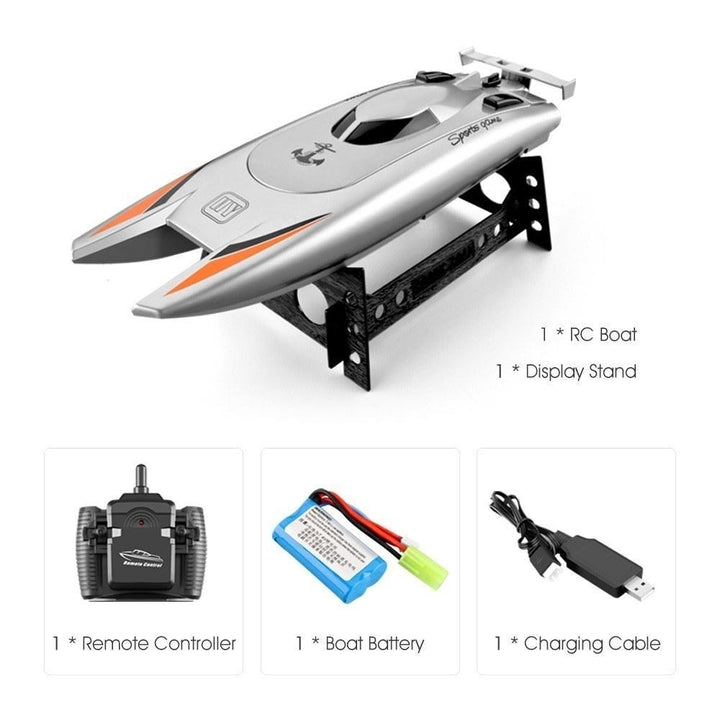 25KM/H High Speed Racing Boat 2 Channels Remote Control Boats for Pools Image 8