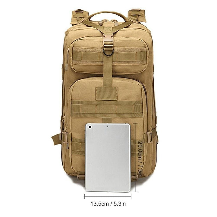 45L Outdoor Backpack Water Resistant Molle Bag for Camping Hiking Traveling Image 3
