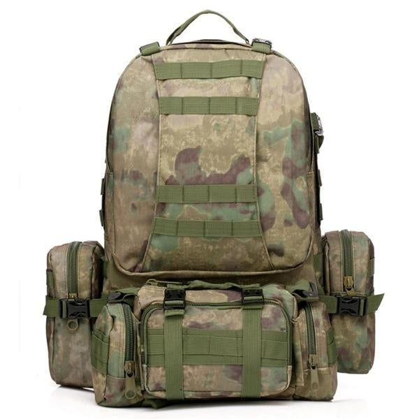 50L Military Nylon Outdoor Sports Rucksack Backpack For Camping Hiking Etc Image 2