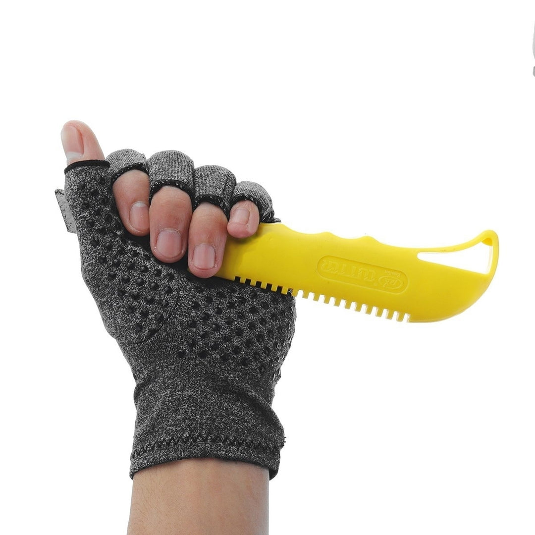 Anti Arthritis Pain Relief Finger Compression Gloves - 1Pair Image 3