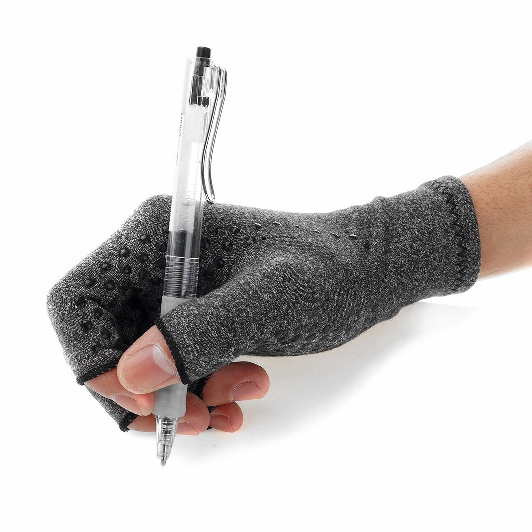 Anti Arthritis Pain Relief Finger Compression Gloves - 1Pair Image 4