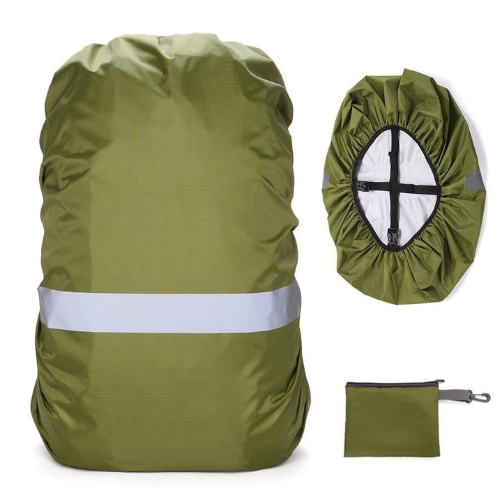 Backpack Cover with Reflective Strip Image 1
