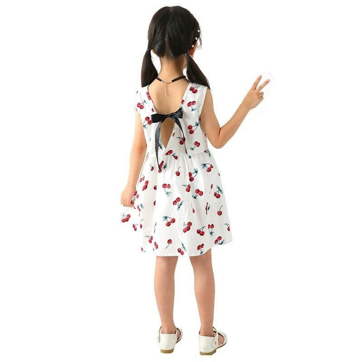 Girl Dress Kids Sleeveless Plaid Dress Soft Cotton Summer Princess Dresses Image 4