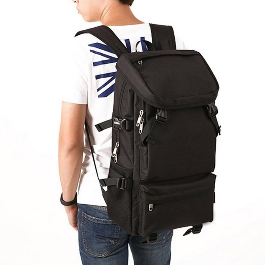 Large Capacity Backpack Fashion Travel Trend Leisure Knapsack fine Shoulder Bag Image 1