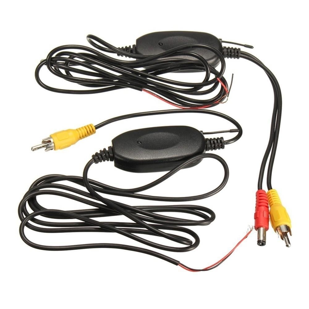 2.4G Wireless Color Video Transmitter and Receiver 1.5M for Car Rear Backup Front View Camera Vehicle Monitors Image 2