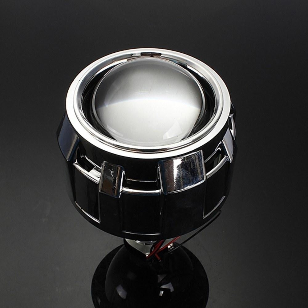 2.5" HID Bi-xenon Projector Lens Shroud Frontlight H1 H4 H7 High/Low Beam RHD Right Hand Drive Image 3