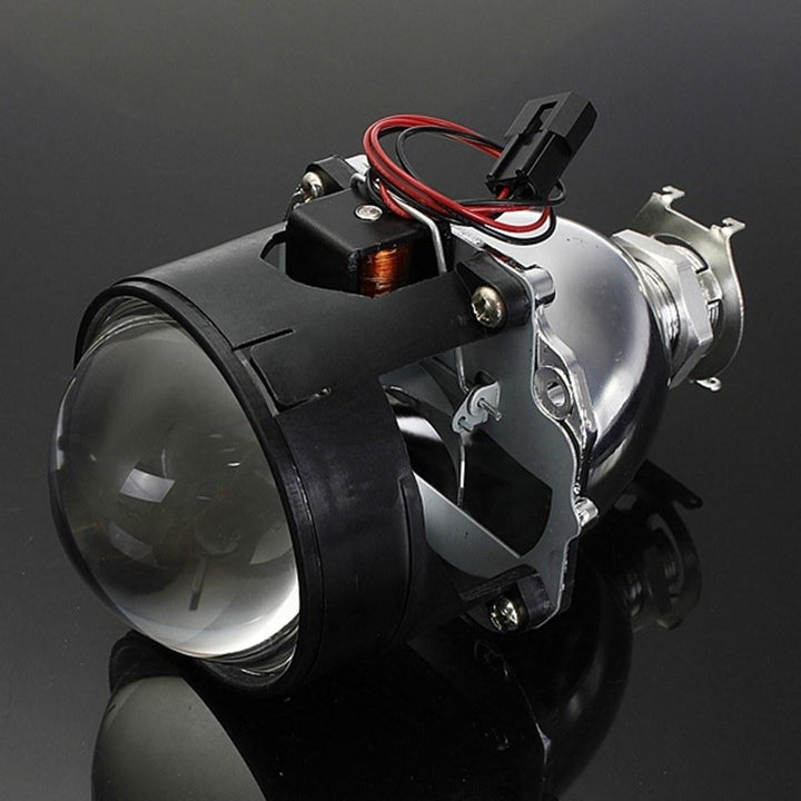 2.5" HID Bi-xenon Projector Lens Shroud Frontlight H1 H4 H7 High/Low Beam RHD Right Hand Drive Image 7