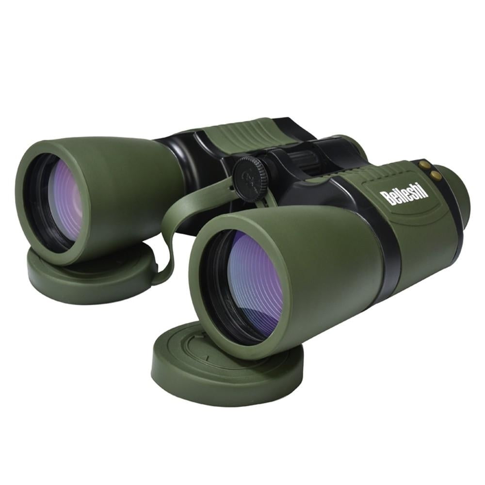 20x50 Binoculars Telescope Illuminated Outdoor Birding Traveling Sightseeing Hunting Rangefinder Scale Image 2