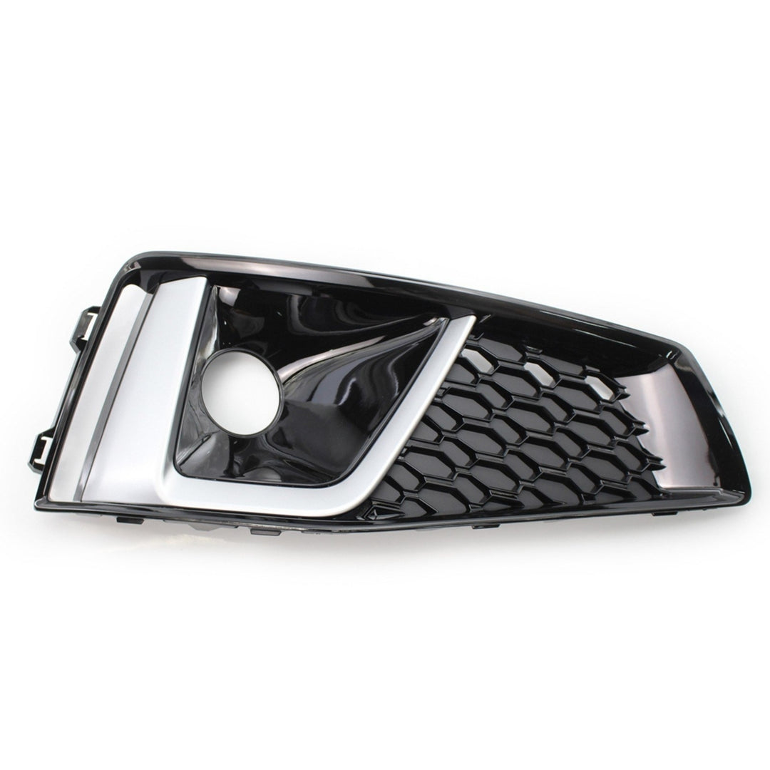 2pcs Front Bumper Fog light Grill Fog Lamp Frames Replacement For Audi A4L 2018-2020 Image 9