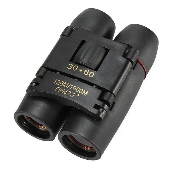 30x60 Folding Binocular HD Red Coated Film Lens Telescope Image 1