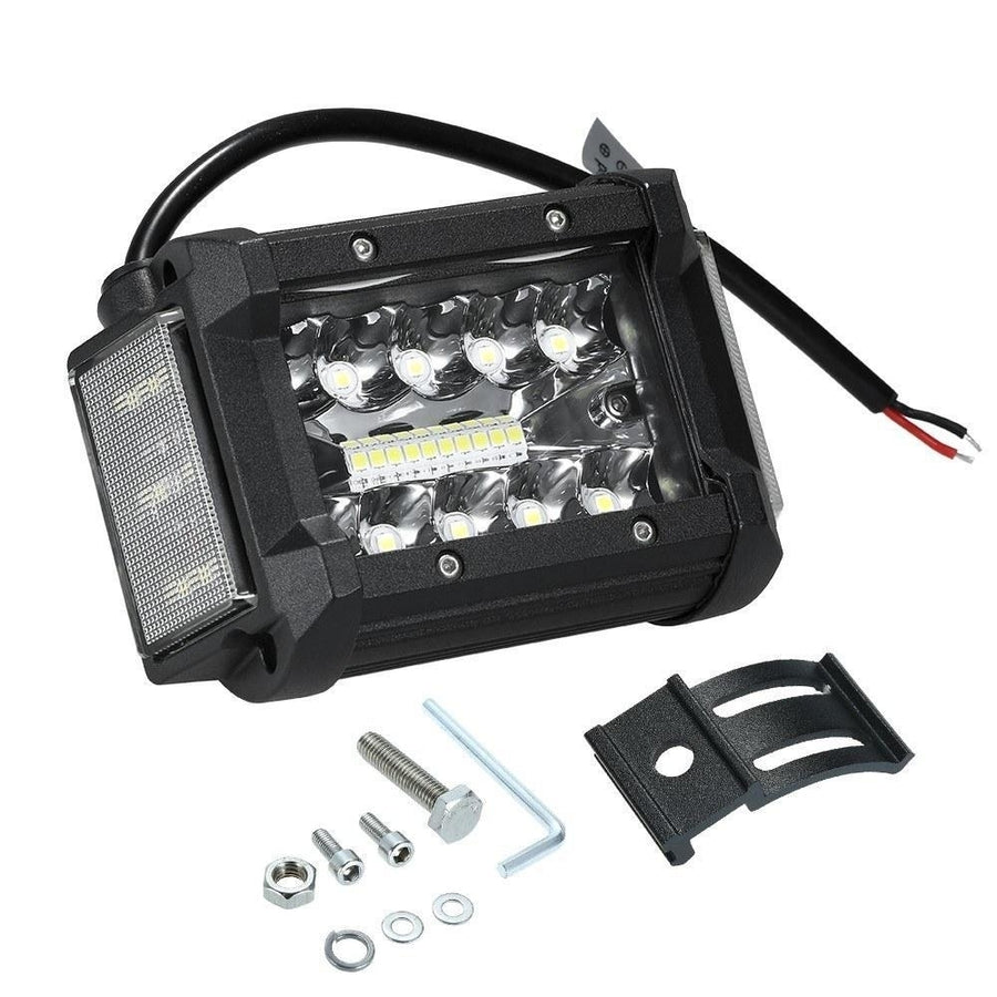 36W 4" LED Pods Lights Side Shooter Combo Beam Driving Fog Work Light Image 1