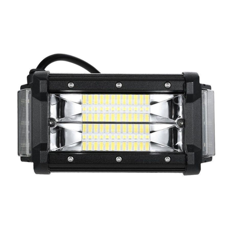 40W 5" LED Pods Lights Side Shooter Combo Beam Driving Fog Work Light Image 1
