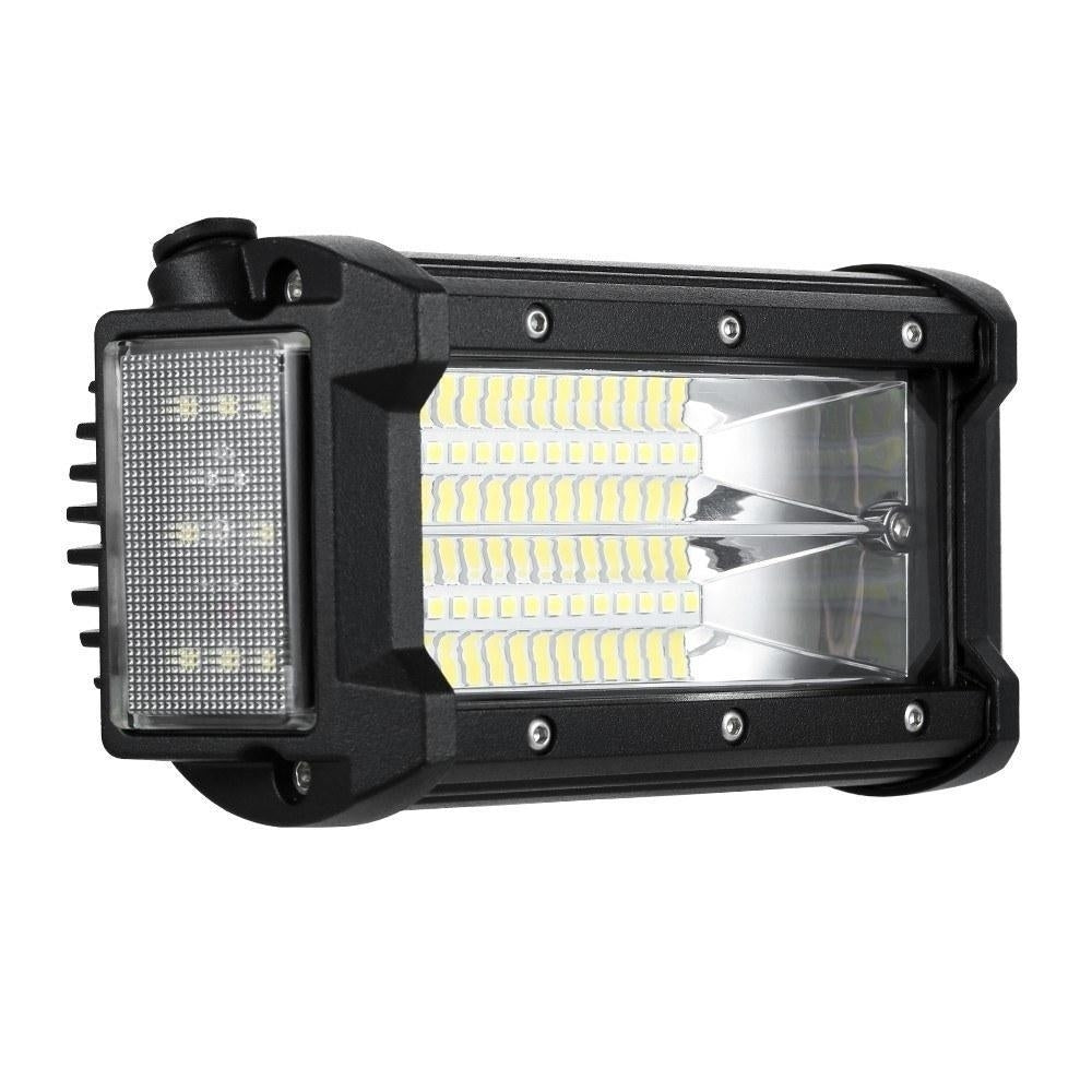 40W 5" LED Pods Lights Side Shooter Combo Beam Driving Fog Work Light Image 2