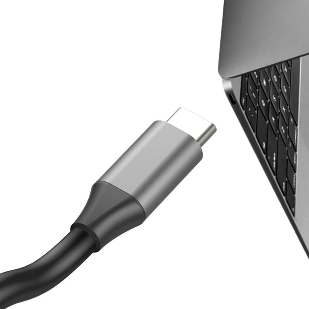 5 in 1 Hub Type-C To USB3.03+PD+HD Intelligent USB Hub Multi-port Adpater Image 2