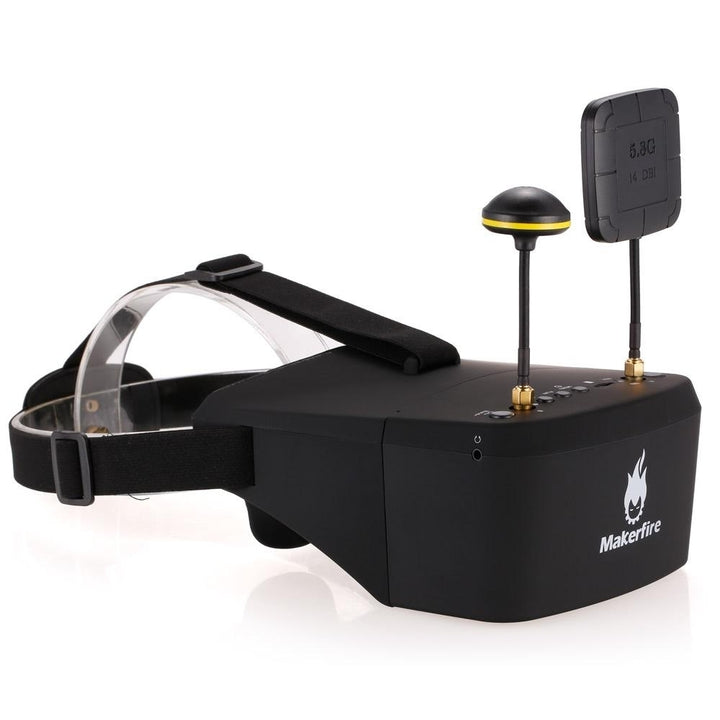 5.8G 40CH Dual Receiver Double Antenna FPV Goggles Image 4
