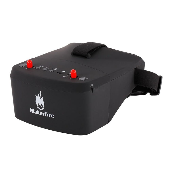 5.8G 40CH Dual Receiver Double Antenna FPV Goggles Image 7