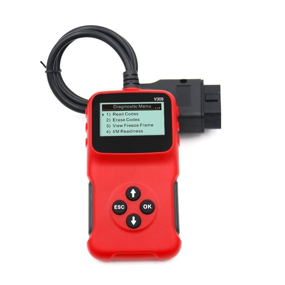 Automobile Fault Detector Automotive Diagnostic Tools Reading Card Auto Check Engine Light Interface Scanner Image 2