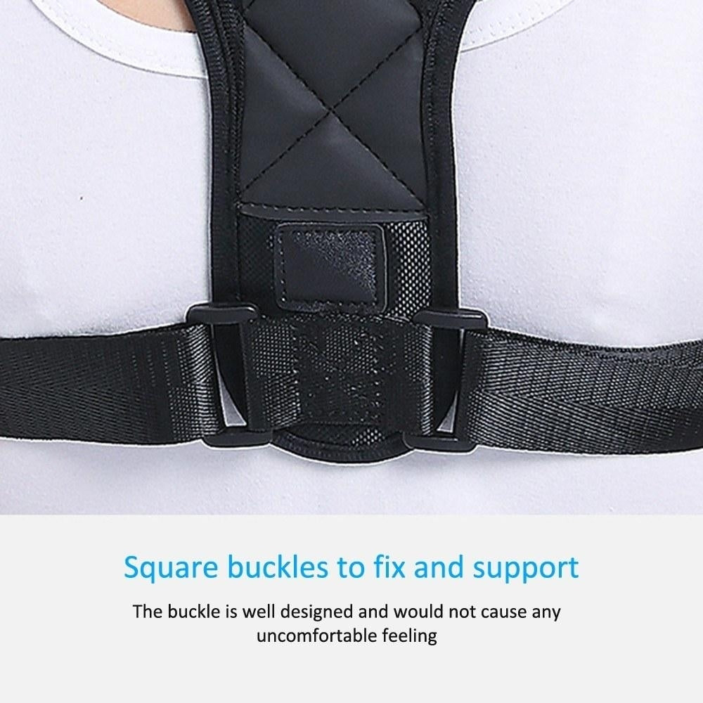 Back Brace Posture Corrector Upper Back Belt Image 4