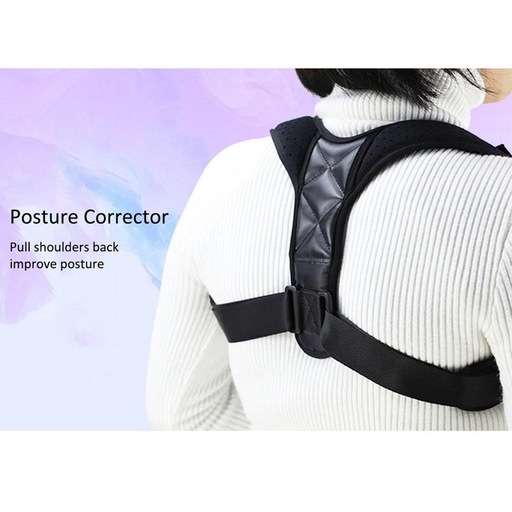 Back Brace Posture Corrector Upper Back Belt Image 6