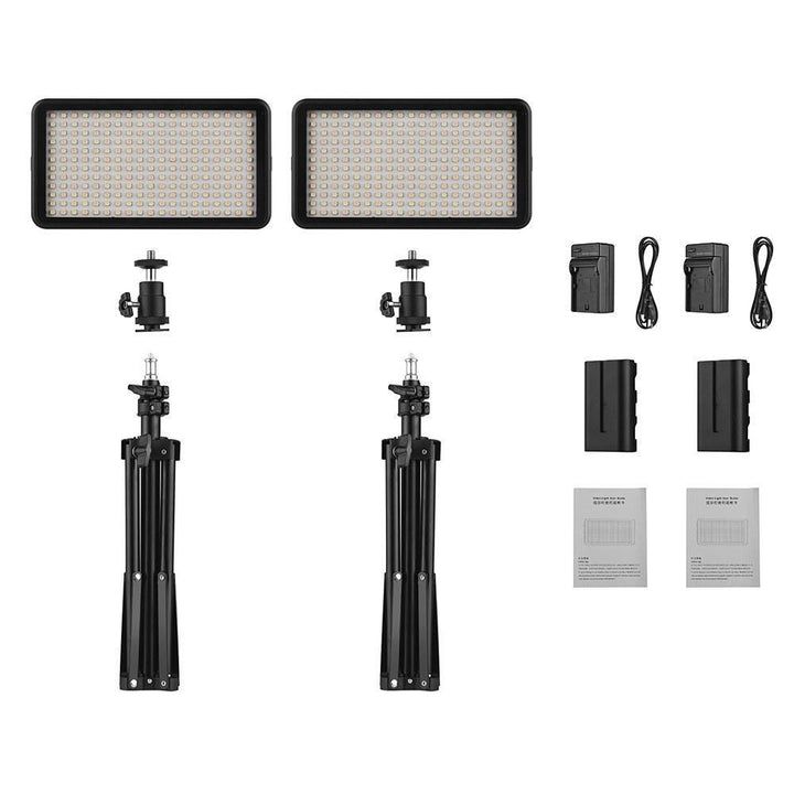 LED Video Light Kit for ILDC DSLR Cameras Image 4