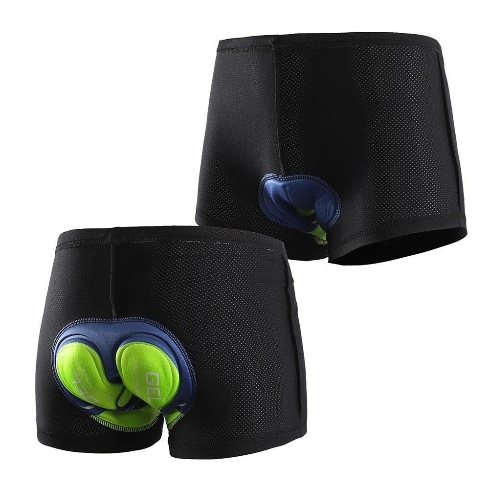 Mens Cycling Underwear Breathable 3D Gel Padded Image 10