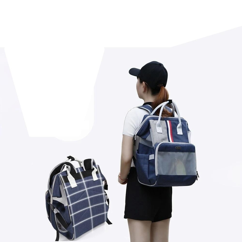 Pet Backpack Carrier Travel Bag Designed for Travel Hiking Walking Outdoor Image 8