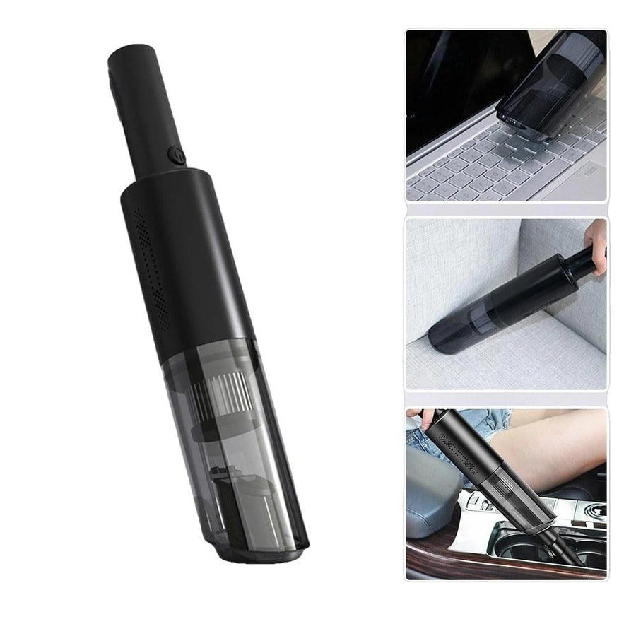 Portable Car Vacuum Cleaner 6000Pa Cordless Handheld Vacuum Image 1