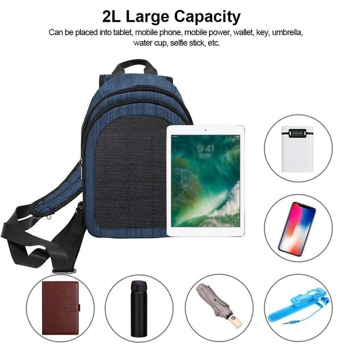 Solar Power Backpack Image 3