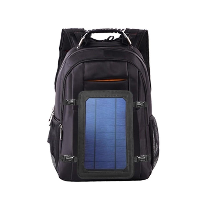 Solar Power Outdoor Charging Backpack with USB Port Waterproof Breathable Image 8
