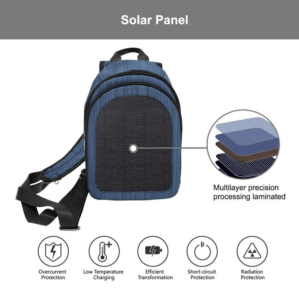 Solar Power Backpack Image 7