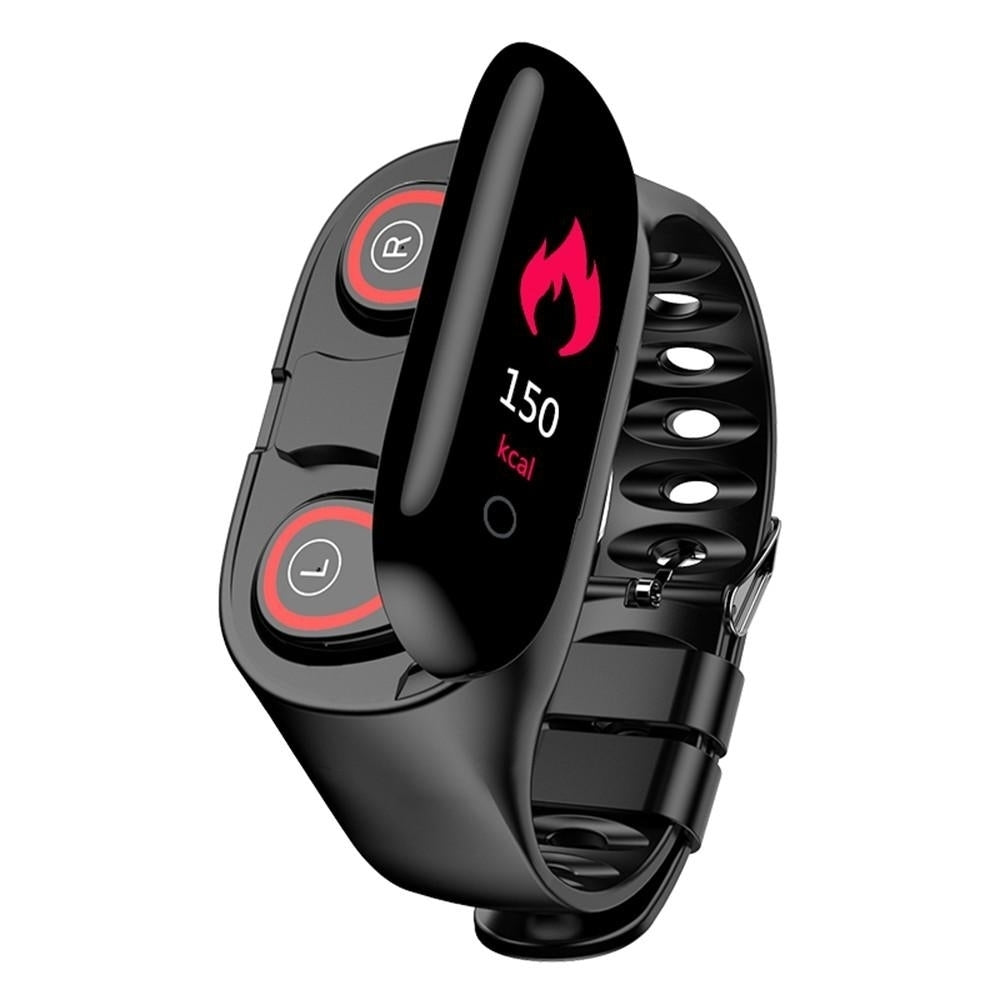 Sports Smart Watch and Bluetooth Earphone Combo Image 2