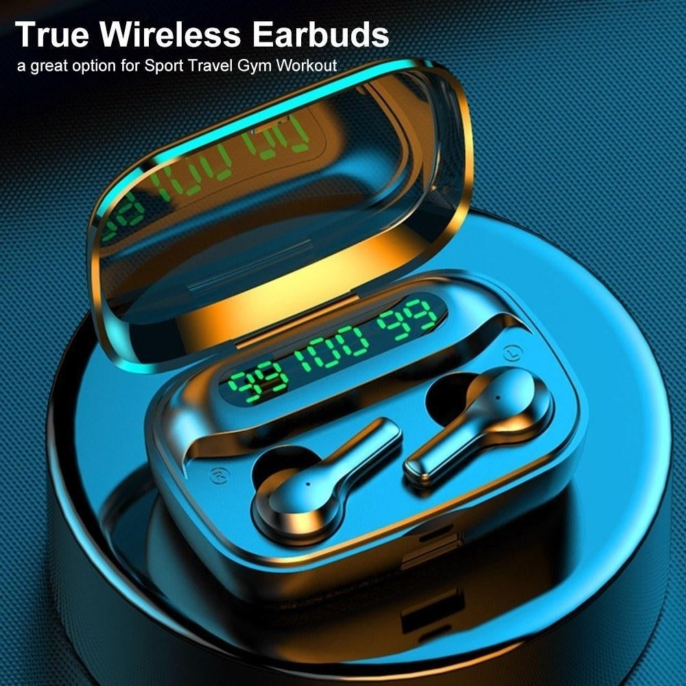 True Wireless BT Earbuds TWS Stereo Headphones Image 8