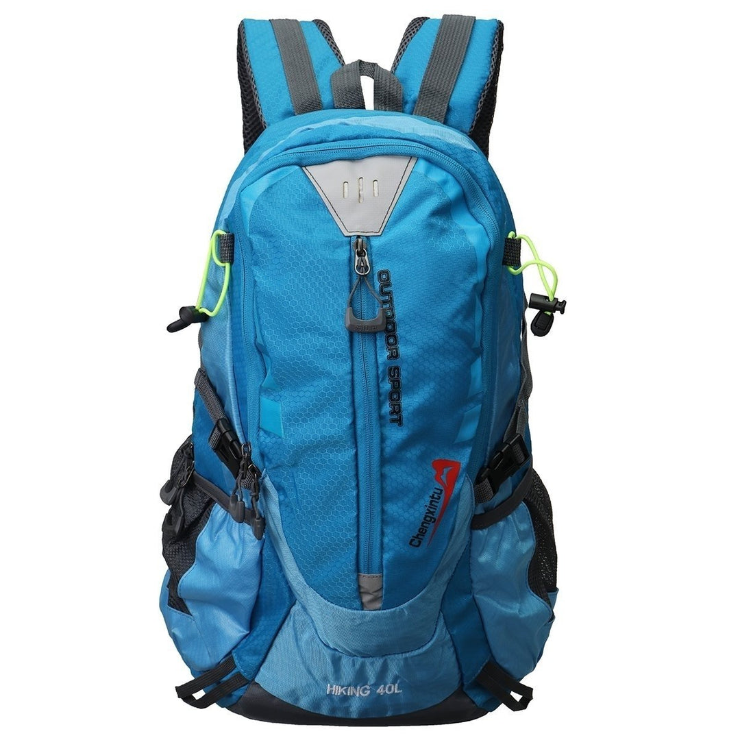 Waterproof Travel Backpack for Hiking Climbing Camping Mountaineering Cycling 40L Image 1