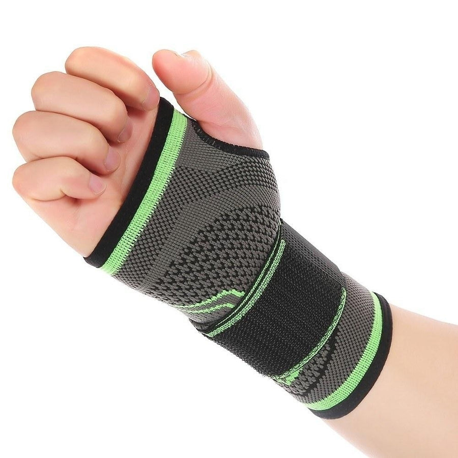 Wrist Support Sleeve Half-Finger Band Pack2 Image 1