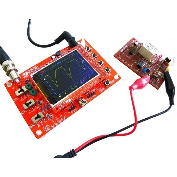 DIY Digital Oscilloscope Unassembled Kit SMD Soldered 13803K Version With Housing Image 1