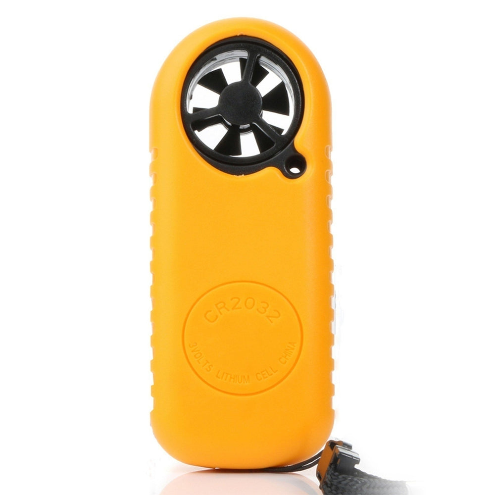 Handheld Wind Speed Meter Anemometer Portable Gauges Air Flow Thermometer Image 2