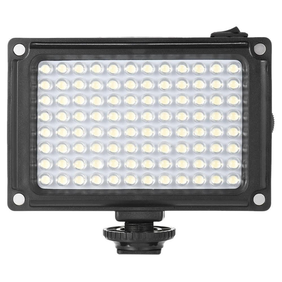 Mini Portable On-camera LED Video Fill-in Light Panel with White Orange Filters for DSLR Camera Image 1
