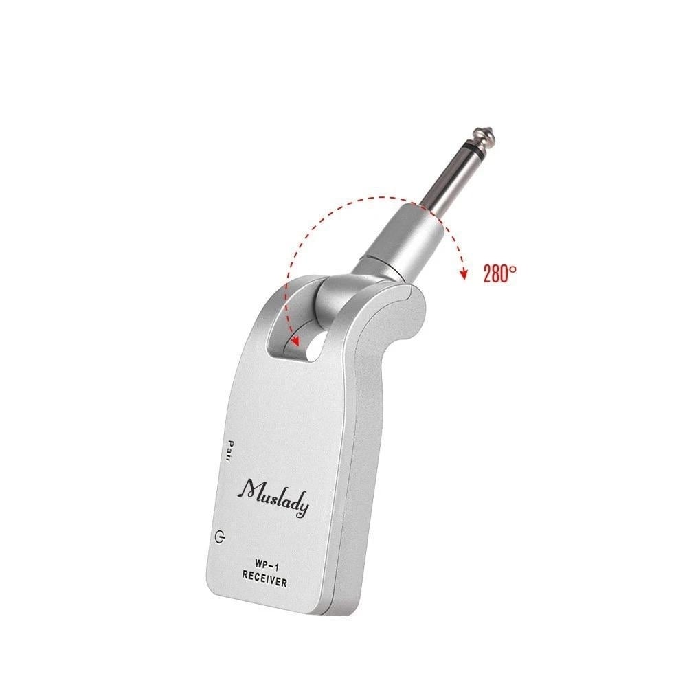 Muslady 2.4G Wireless Guitar System Transmitter and Receiver Image 9