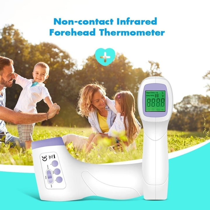 Non-contact Infrared Forehead Thermometer Body Temperature Image 6