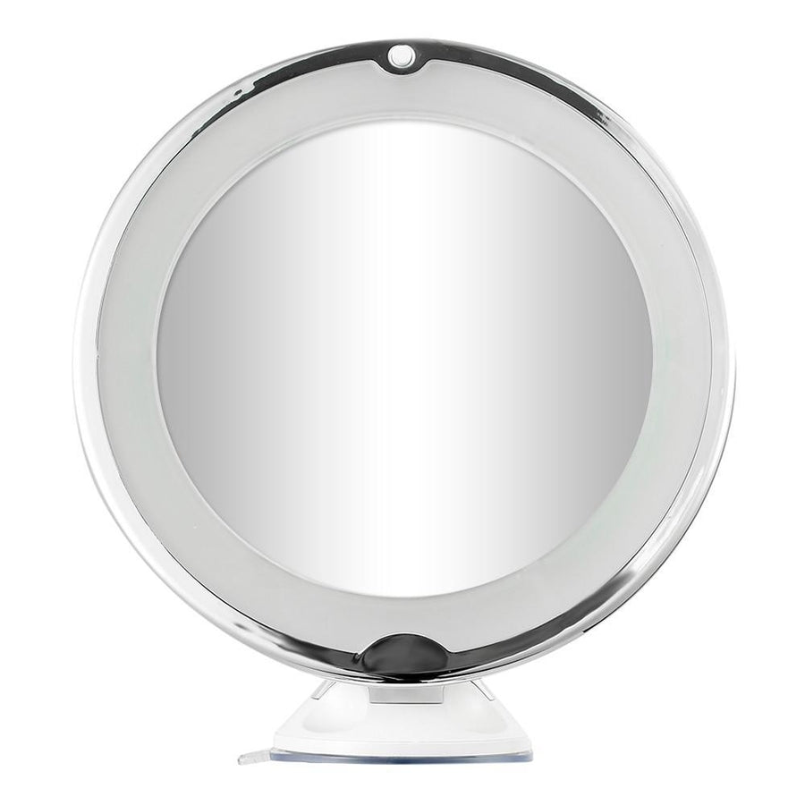 Portable 10x Magnifying Makeup Vanity Mirror with LED Light Image 1