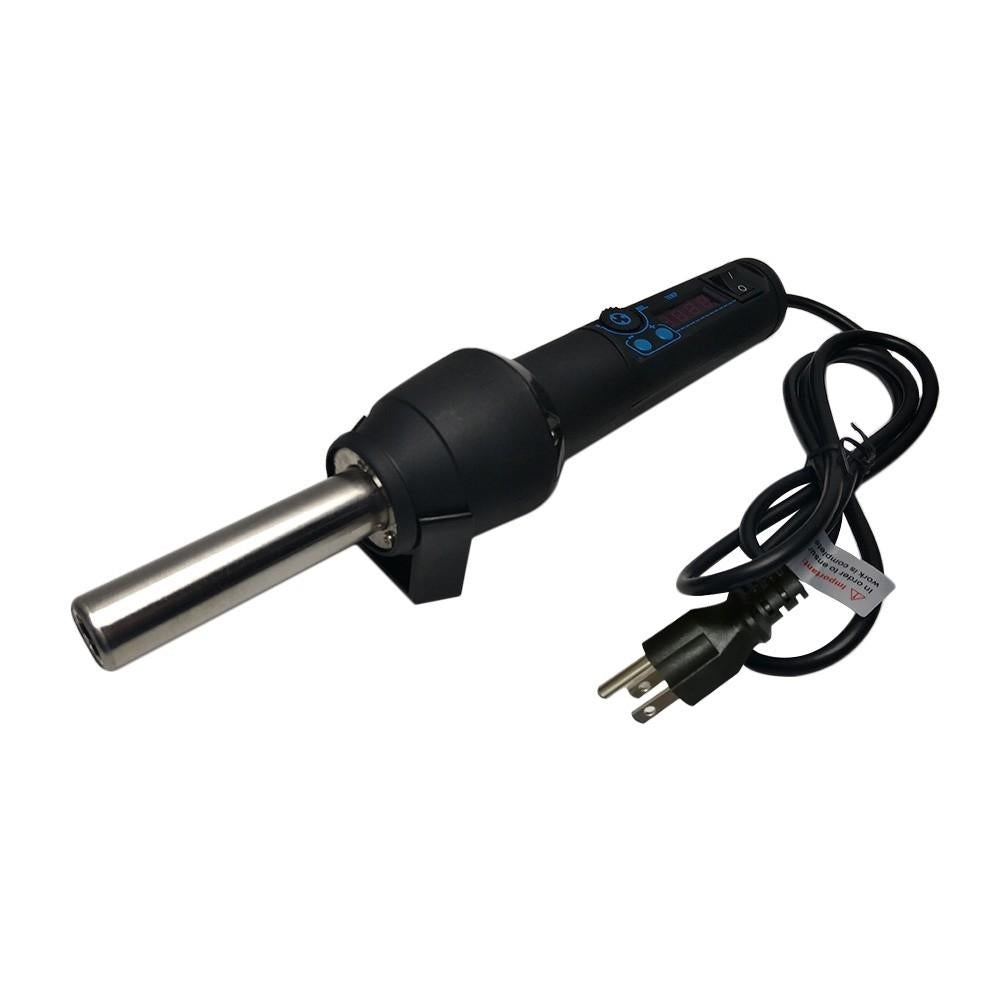 Portable Hot Air Gun with 8 Nozzles Ceramic Heating Core LED Digital Display Flow Temperature Adjustable Image 4