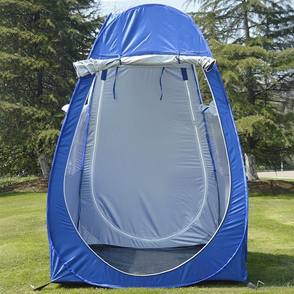Portable Outdoor Fishing Tent UV-protection Pop Up Single Automatic Instant Rain Shading for Camping Hiking Beach Image 2