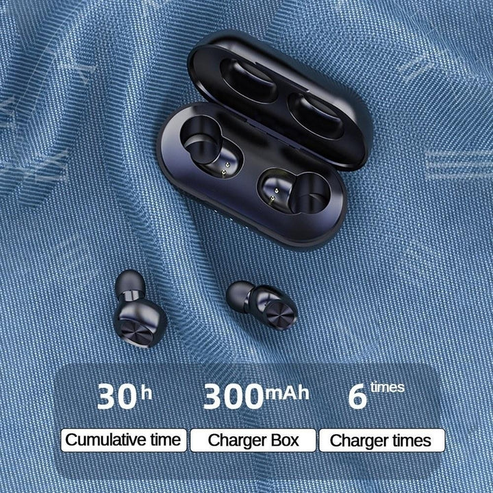 Portable TWS Earphone 5.0 Wireless Sports Earbud with Charge Box Image 7