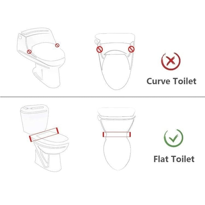 Self Cleaning Bidet Toilet Seat with Water TemperaturePressure Control Image 4