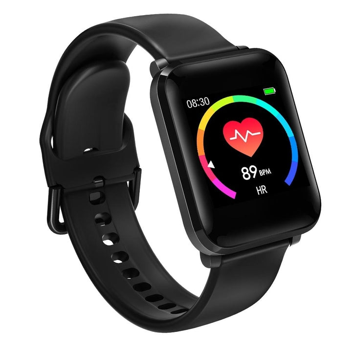 Waterproof Health Care Smart Watch Heart Rate Blood Pressure Monitor (Black) Image 6