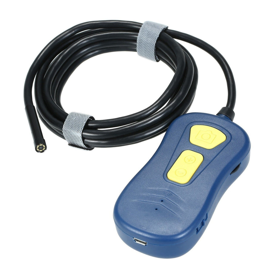 Wireless Endoscope WiFi Borescope Snake Camera IP67 Waterproof HD Inspection with 6 LED Lights Image 1