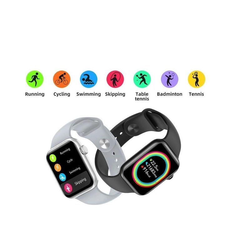 1.78 Smart Watch Fitness Tracker with Blood Pressure IP68 Waterproof Touch Screen Image 11