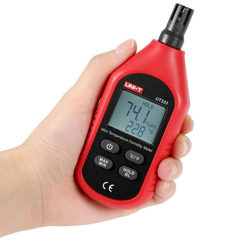 Portable Indoor Mini Digital Temperature Humidity Meter Thermometer Hygrometer Image 2