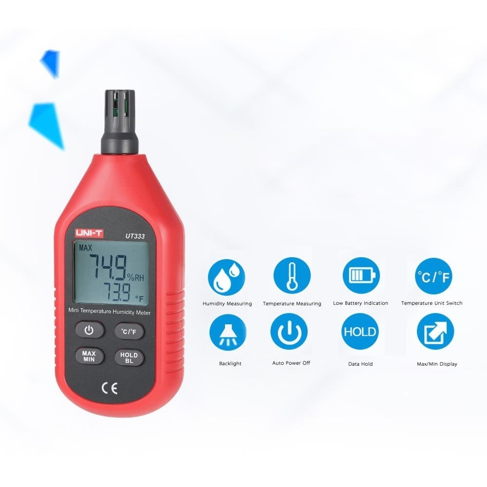 Portable Indoor Mini Digital Temperature Humidity Meter Thermometer Hygrometer Image 6