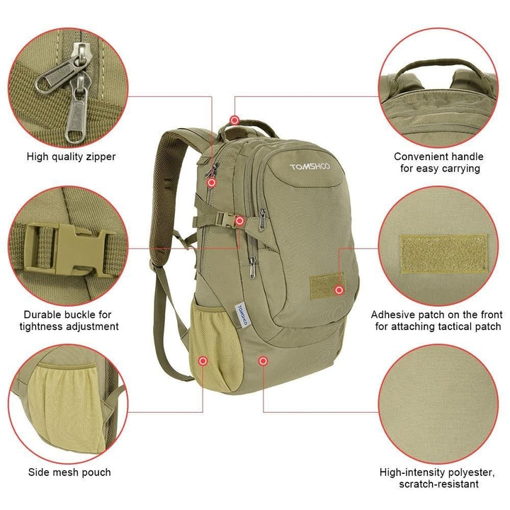 25L Outdoor Sport Backpack Tactical Pack Travel Bag Image 6